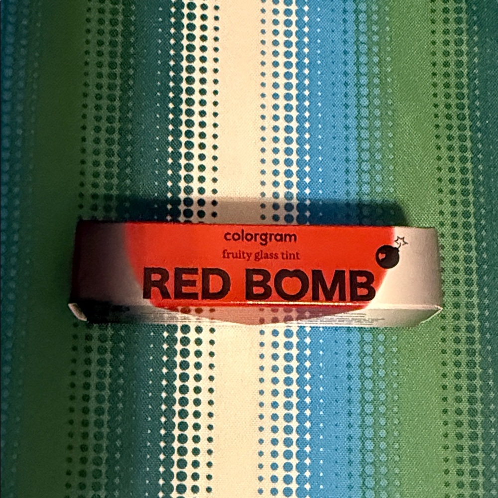 Red Bomb Fruity Glass Tint Lip Gloss - Red